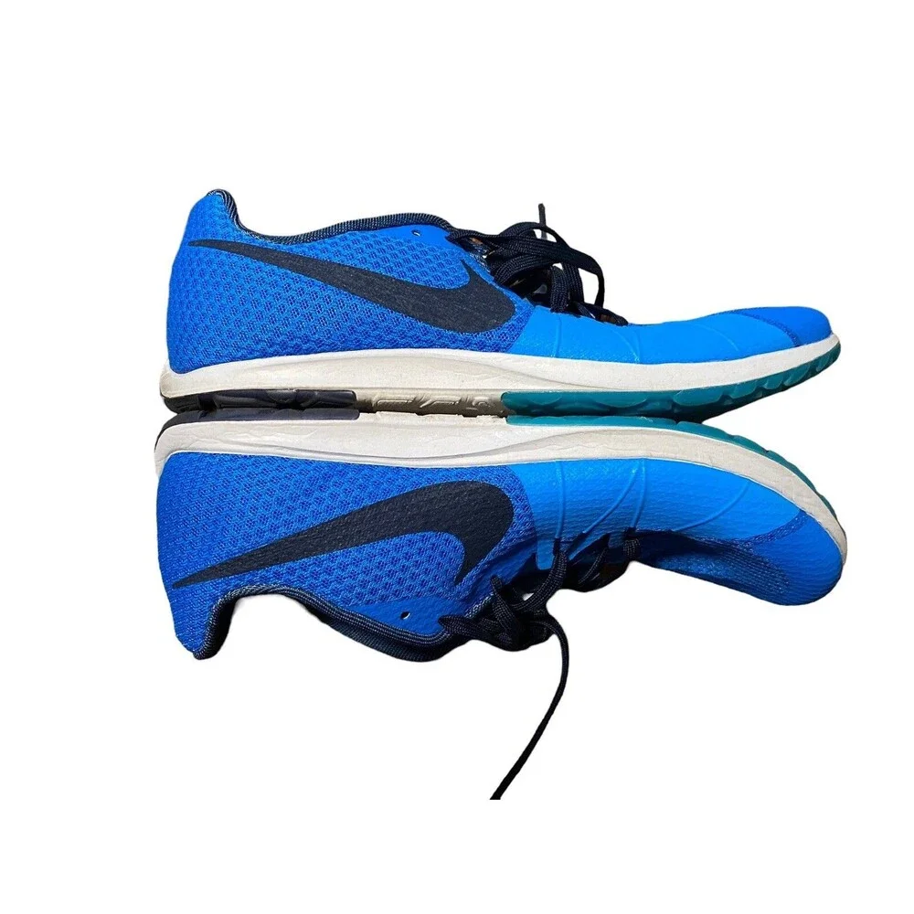 Nike Mens Zoom Rival Waffle 904720-402 Blue Running Shoes Sneakers Size 9.5